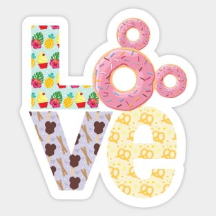 Snack LOVE Sticker